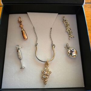 NEW original box White House Black Marker charm necklace.